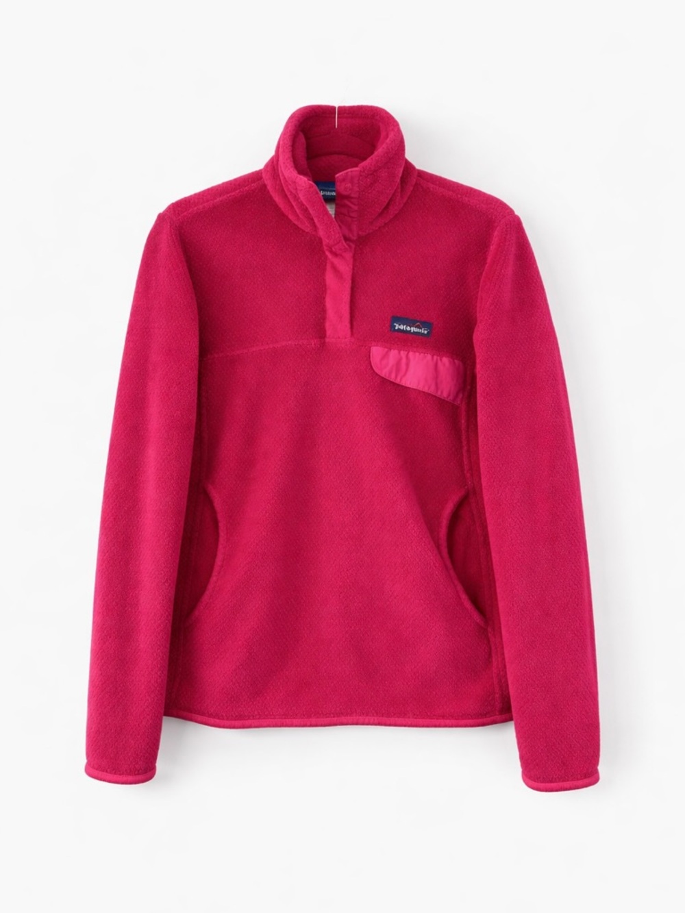 Patagonia Re-Tool Snap-T Pink Polartec Pullover Fleece Womens Jacket